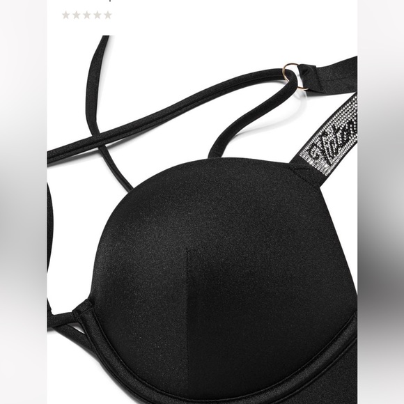 NWT VICTORIA'S SECRET SWIM Set Shine Strap Bombshell Add-2-Cups Push-Up Bikini - Picture 11 of 11